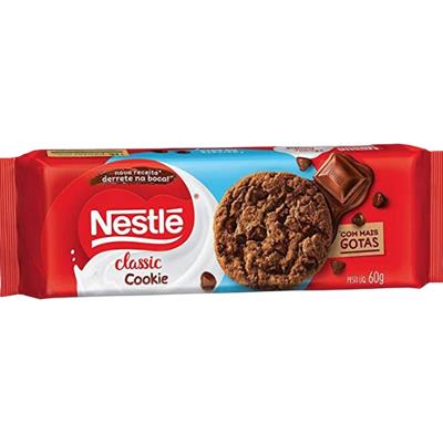 BISCOITO COOKIES CLASSIC COM MAIS GOTAS NESTLÉ 60G