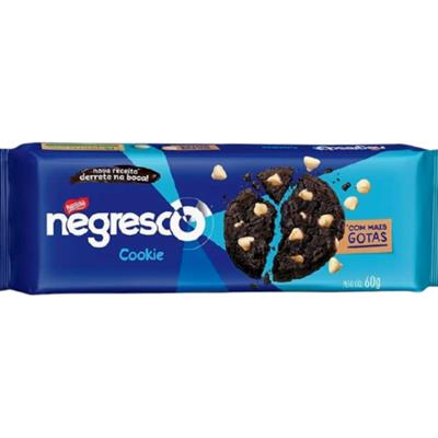 COOKIE SABOR CHOCOLATE E BAUNILHA NEGRESCO 60G