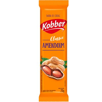 BARRA DE CEREAL AMENDOIM KOBBER 20G