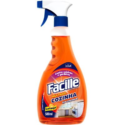 LIMPADOR MULTIUSO DE LARANJA FACILLE 500ML