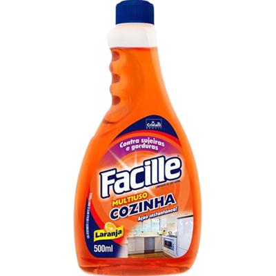 LIMPADOR MULTIUSO DE LARANJA FACILLE 500ML