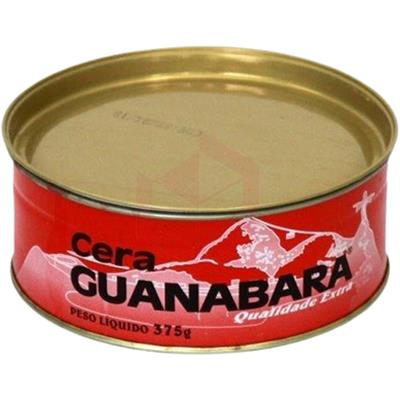 CERA EM PASTA COR VERMELHA GUANABARA 375G