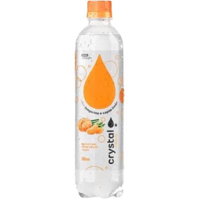 ÁGUA COM GÁS TANGERINA E CAPIM-LIMÃO CRYSTAL 510ML