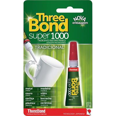 ADESIVO INSTANTÂNEO COLA SUPER 1000 THREE BOND 2G