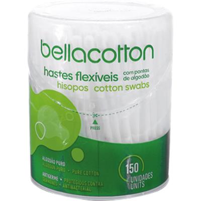 HASTES FLEXÍVEIS BELLACOTTON 150UN