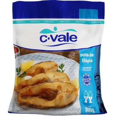 PEIXE CONGELADO POSTA DE TILÁPIA C.VALE 800G
