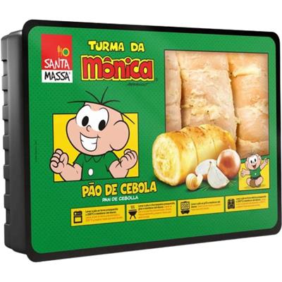 PÃO DE CEBOLA TURMA DA MÔNICA SANTA MASSA 400G