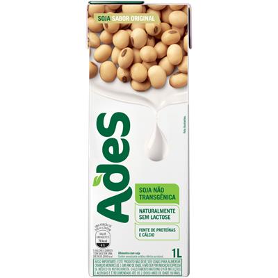 BEBIDA À BASE DE SOJA ORIGINAL ADES 1L