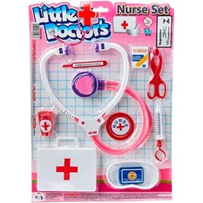 BRINQUEDO LITTLE DOCTOR´S NURSE SET ROSA 1UN