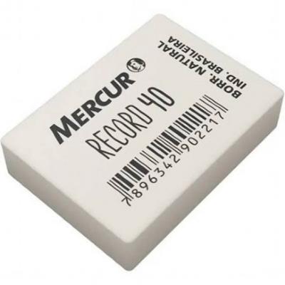 BORRACHA BRANCA ESCOLAR RECORD 40 MERCUR 1UN
