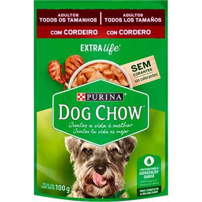 RAÇÃO PARA CÃO ADULTOS SABOR CORDEIRO PURINA 100G