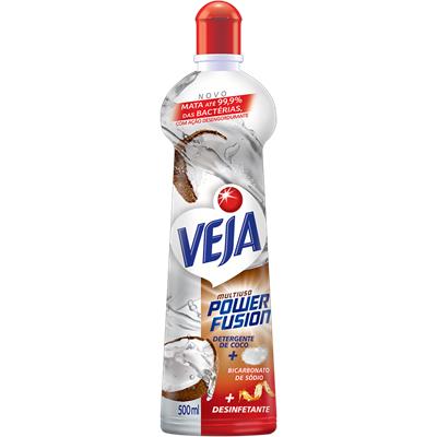 LIMPADOR MULTIUSO DE COCO POWER FUSION VEJA 500ML