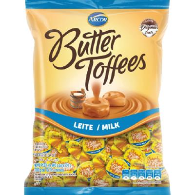BALA DE LEITE ARCOR BUTTER TOFFEES 500G