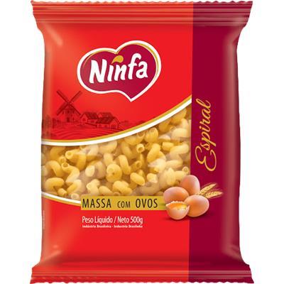 MACARRÃO PENNE ESPIRAL COM OVOS NINFA 500G