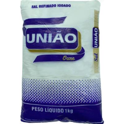 SAL REFINADO IODADO OURO UNIÃO 1KG