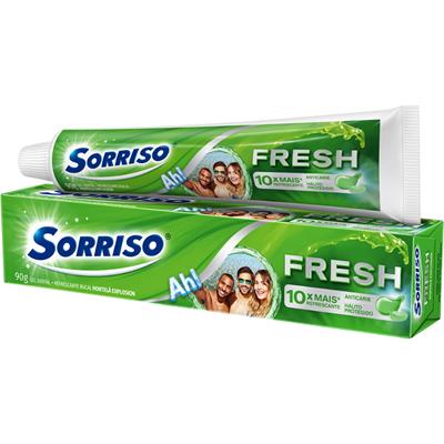 GEL DENTAL HORTELÃ SORRISO 90G