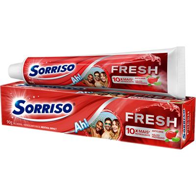 GEL DENTAL MENTHOL IMPACT FRESH SORRISO 90G