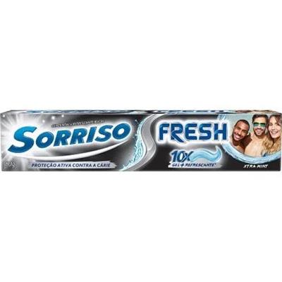 GEL DENTAL COM FLÚOR FRESH XTRA MINT SORRISO 90G