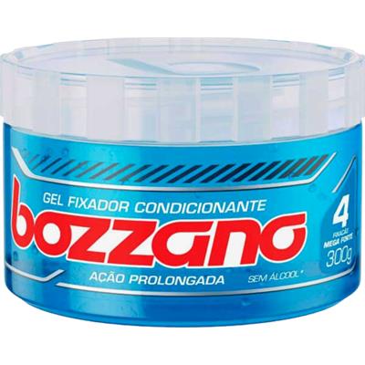 GEL FIXADOR 4 FIXAÇÃO MEGA FORTE BOZZANO 300G