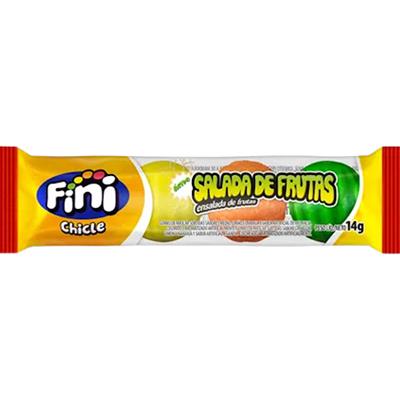 CHICLETE SALADA DE FRUTAS ÁCIDO FINI 14G