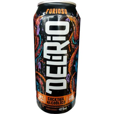 COQUETEL ALCOÓLICO COM VODKA FURIOSO DELÍRIO 473ML