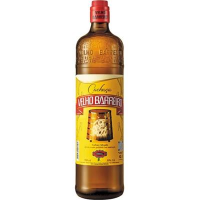 CACHAÇA ADOÇADA VELHO BARREIRO 910ML