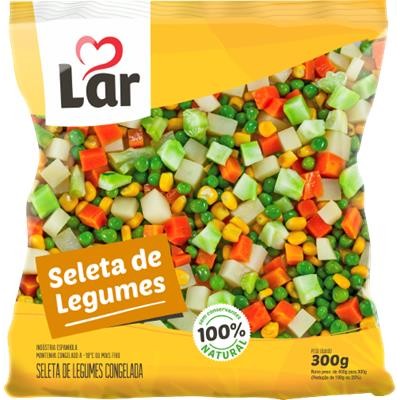 SELETA DE LEGUMES CONGELADA LAR 300G