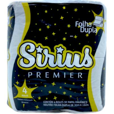 PAPEL HIGIÊNICO FOLHA DUPLA PREMIER SIRIUS 4UN
