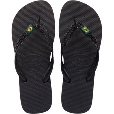 CHINELO PRETO Nº 37/38 BRASIL HAVAIANAS