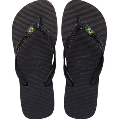 CHINELO PRETO Nº 41/42 BRASIL HAVAIANAS
