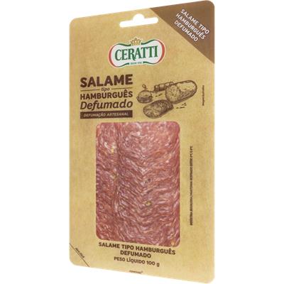 SALAME HAMBURGUÊS DEFUMADO CERATTI 100G