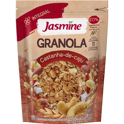 GRANOLA INTEGRAL CASTANHA-DE-CAJU JASMINE 250G
