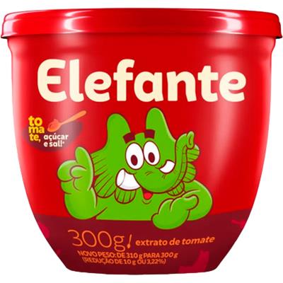 EXTRATO DE TOMATE ELEFANTE 300G