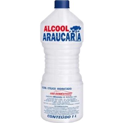 ÁLCOOL ETÍLICO HIDRATADO 46º INPM ARAUCÁRIA 1L