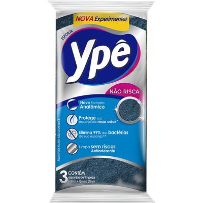 ESPONJA ANATÔMICA NÃO RISCA YPÊ 3UN