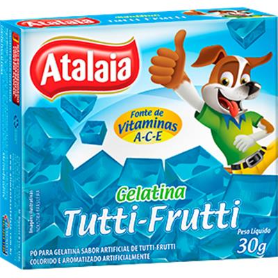 GELATINA SABOR TUTTI FRUTTI ATALAIA 30G