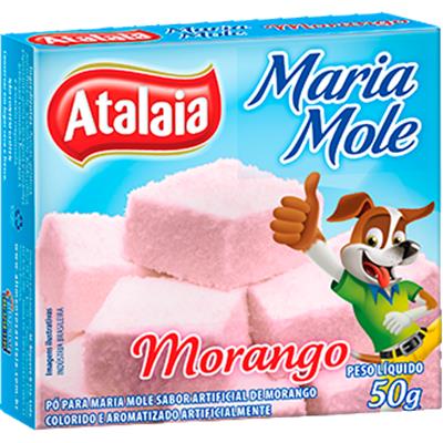 PÓ PARA MARIA MOLE SABOR MORANGO ATALAIA 50G