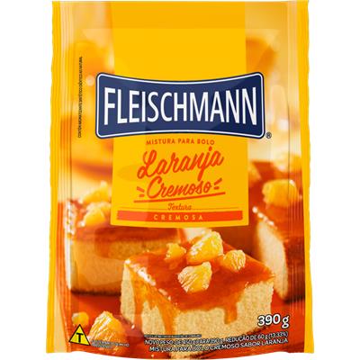 MISTURA PARA BOLO CREMOSO LARANJA FLEISCHMANN 390G
