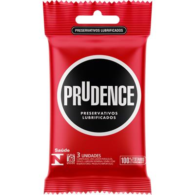 PRESERVATIVO MASCULINO LUBRIFICADO PRUDENCE 3UN
