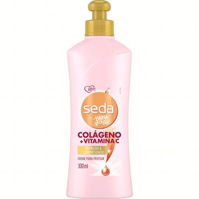 CREME DE PENTEAR COLÁGENO E VITAMINA C SEDA 300ML