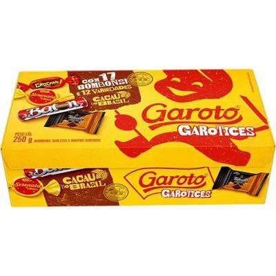 BOMBONS SORTIDOS GAROTICES GAROTO 250G