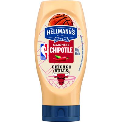 MAIONESE CHIPOTLE CHICAGO BULLS HELLMANN'S 335G