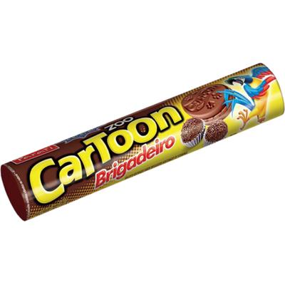 BISCOITO SABOR BRIGADEIRO ZOO CARTOON 110G