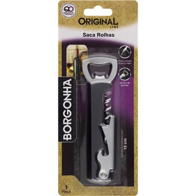SACA ROLHAS E ABRIDOR BORGONHA ORIGINAL LINE 1UN