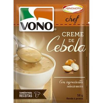 CREME DE CEBOLA QUE RENDE 4 PRATOS VONO CHEF 58G