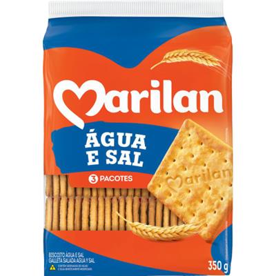 BISCOITO ÁGUA E SAL MARILAN 350G