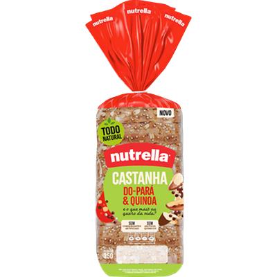 PÃO INTEGRAL COM CASTANHA-DO-PARÁ NUTRELLA 350G