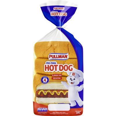 PÃO PARA HOT DOG PULLMAN 270G