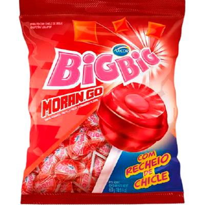 PIRULITO RECHEADO SABOR MORANGO BIG BIG 600G