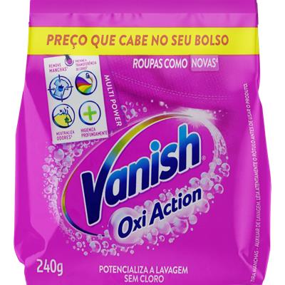 TIRA MANCHAS EM PÓ OXI ACTION VANISH 240G